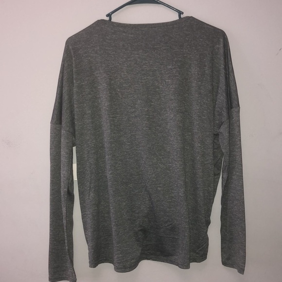 Z by Zella Long Sleeve Ruched Studio Top Size Large - Picture 3 of 3